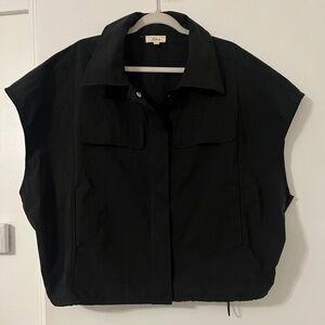Elan Black Women's Vest Jacket size L (Q110)